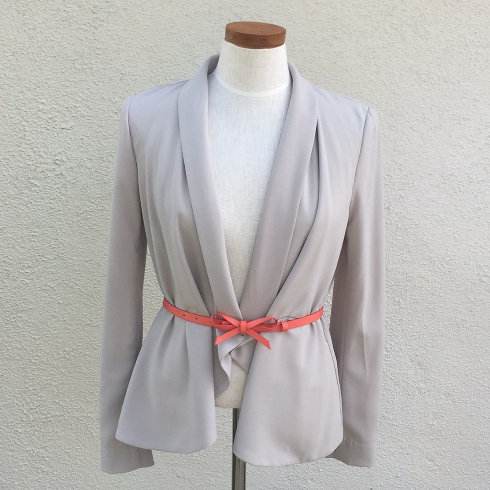 H&M casual drape blazer size 8